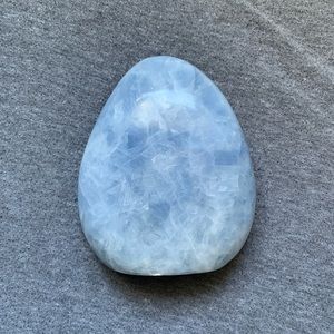 Blue Calcite Crystal Freeform